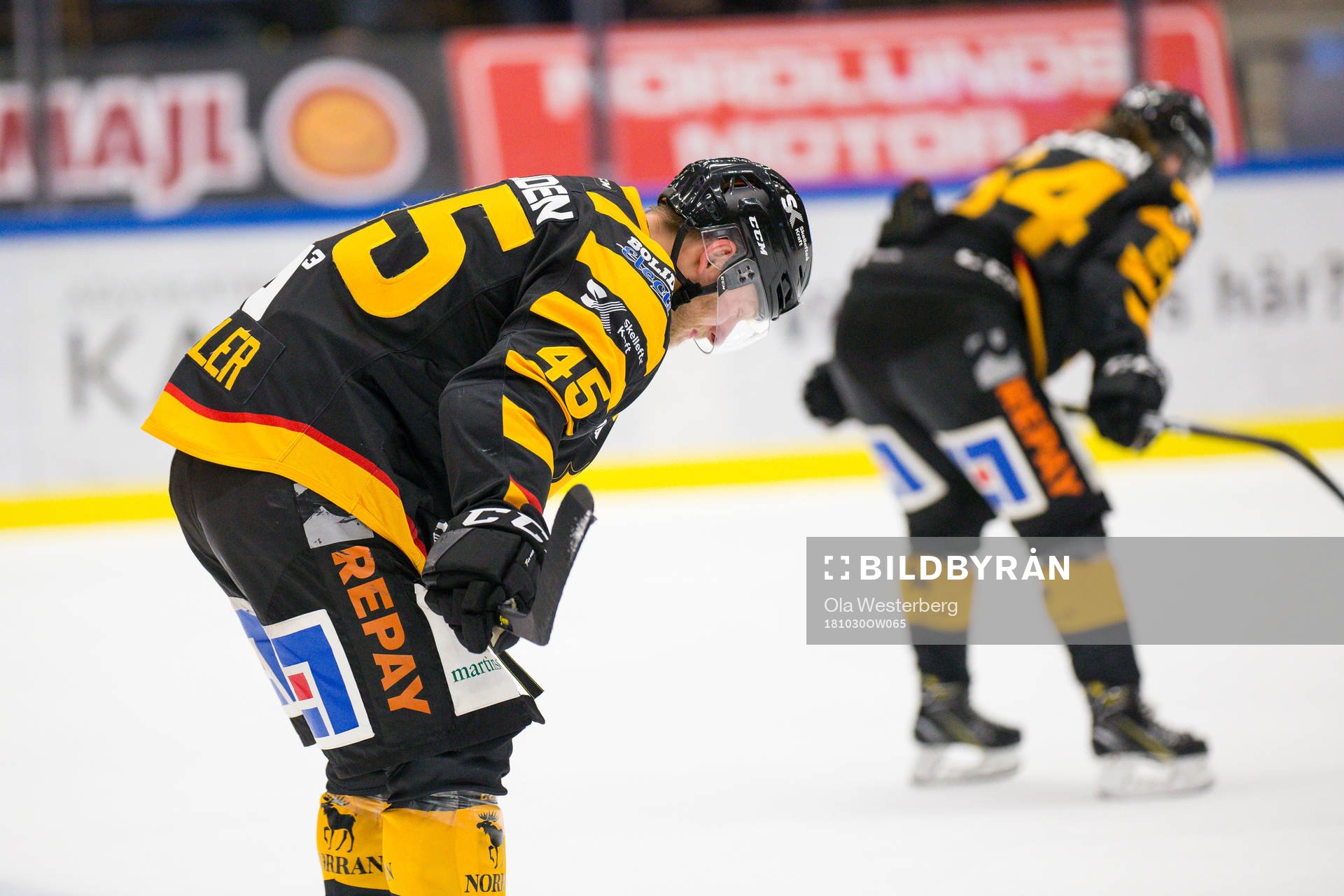 Skellefteås Oscar Möller deppar