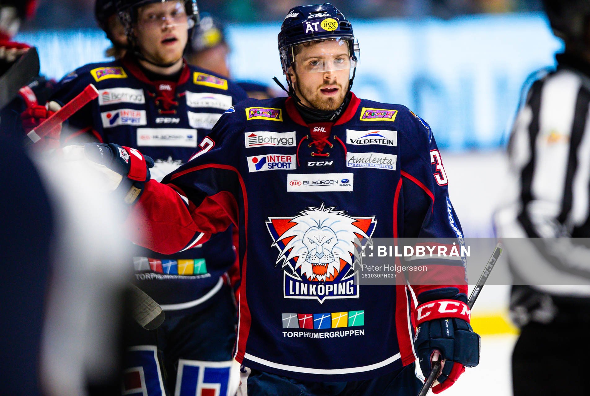 Linköpings Johan Södergran jublar