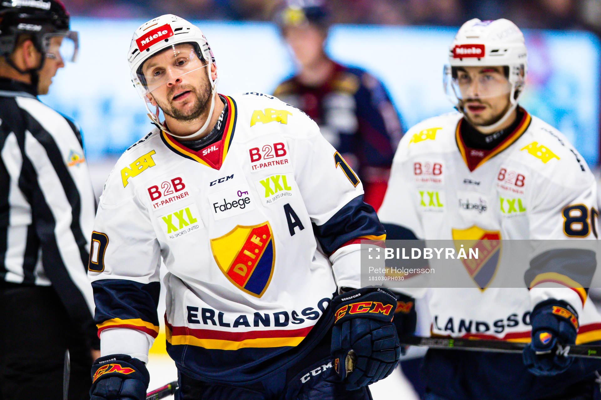 Djurgårdens Niclas Bergfors jublar