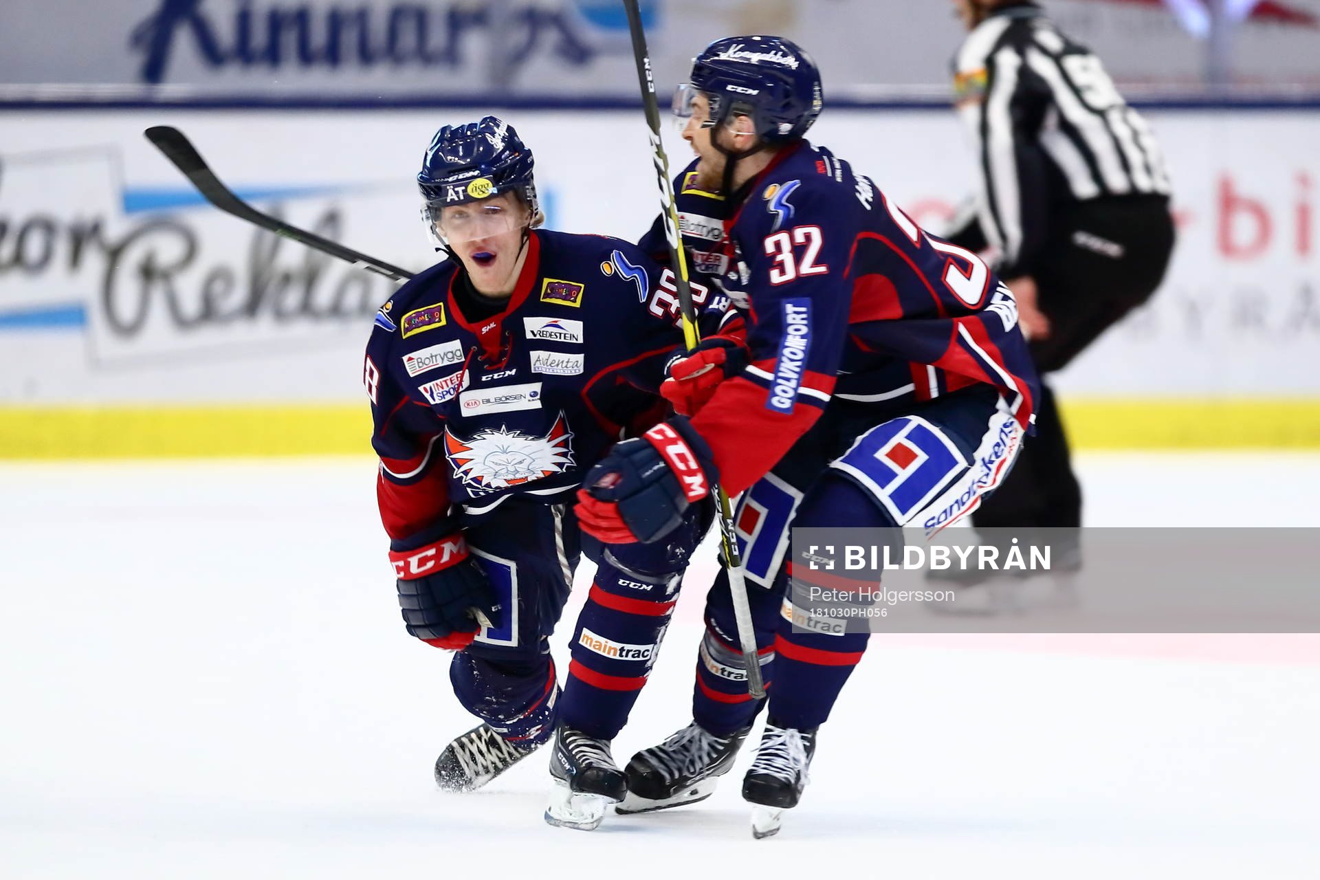 Linköpings Johan Södergran jublar