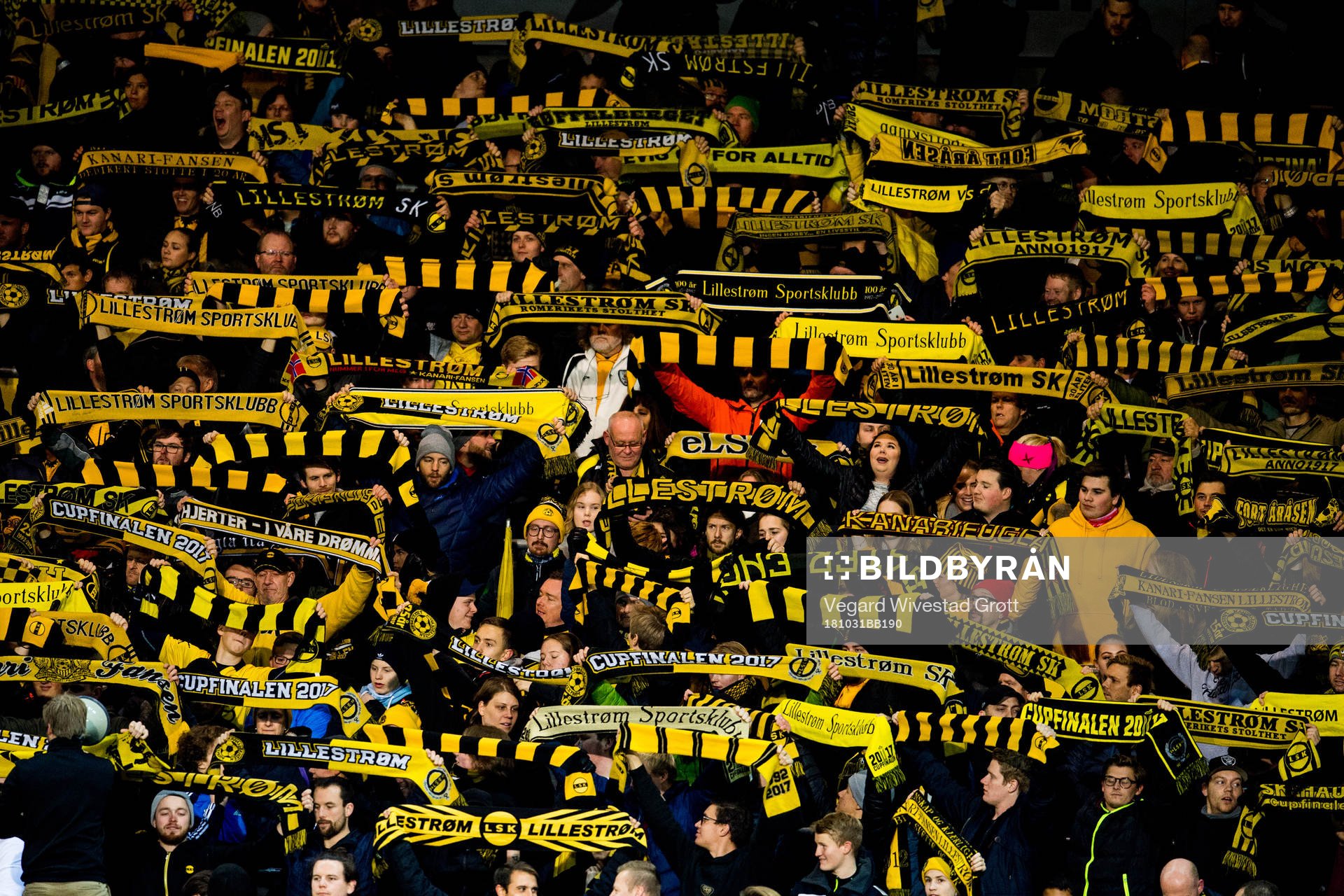 Supporters of Lillestrøm