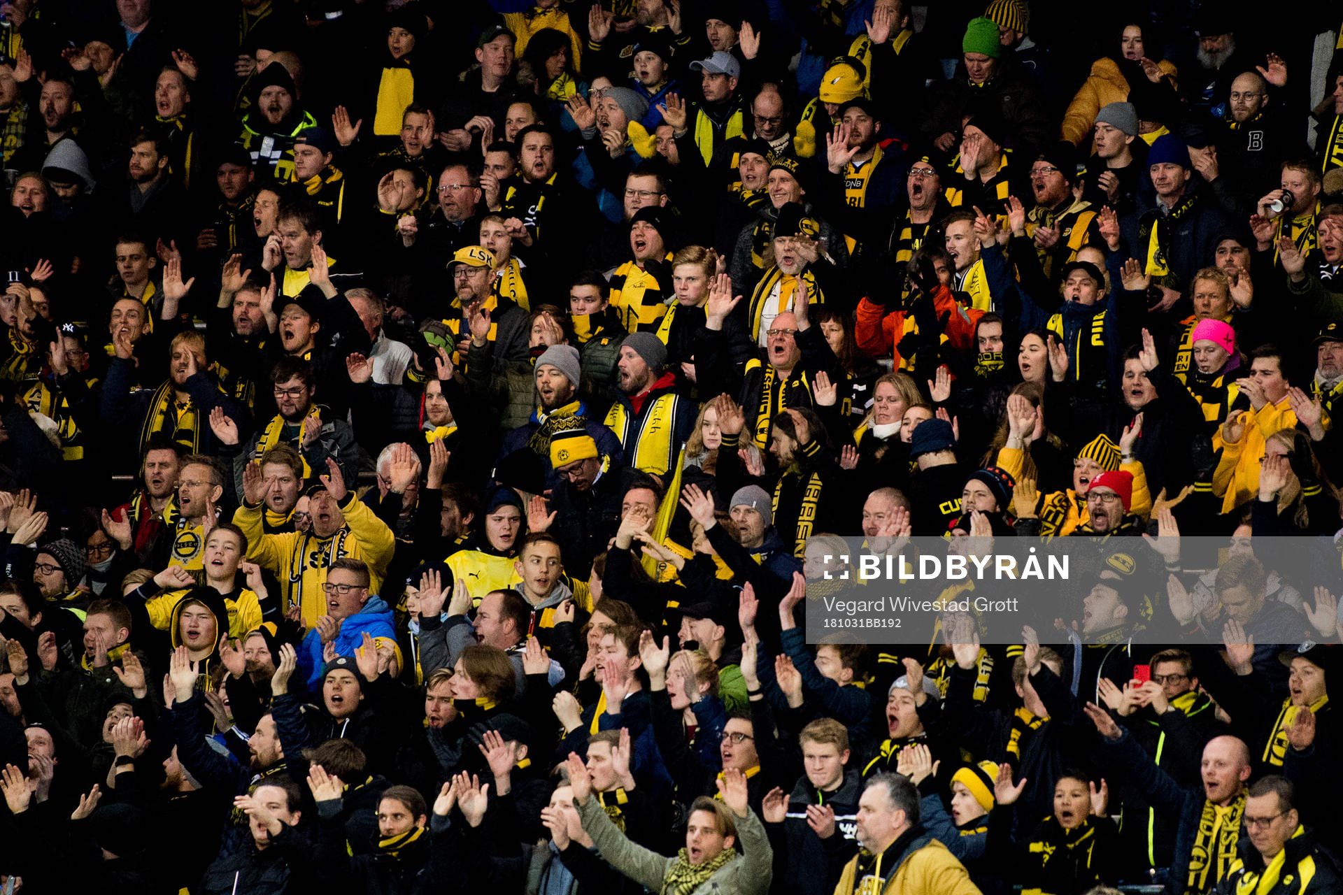 Supporters of Lillestrøm