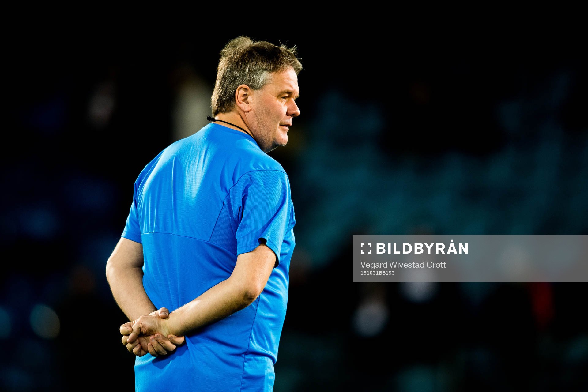 Bjørn Petter Ingebretsen, head coach of Strømsgodset