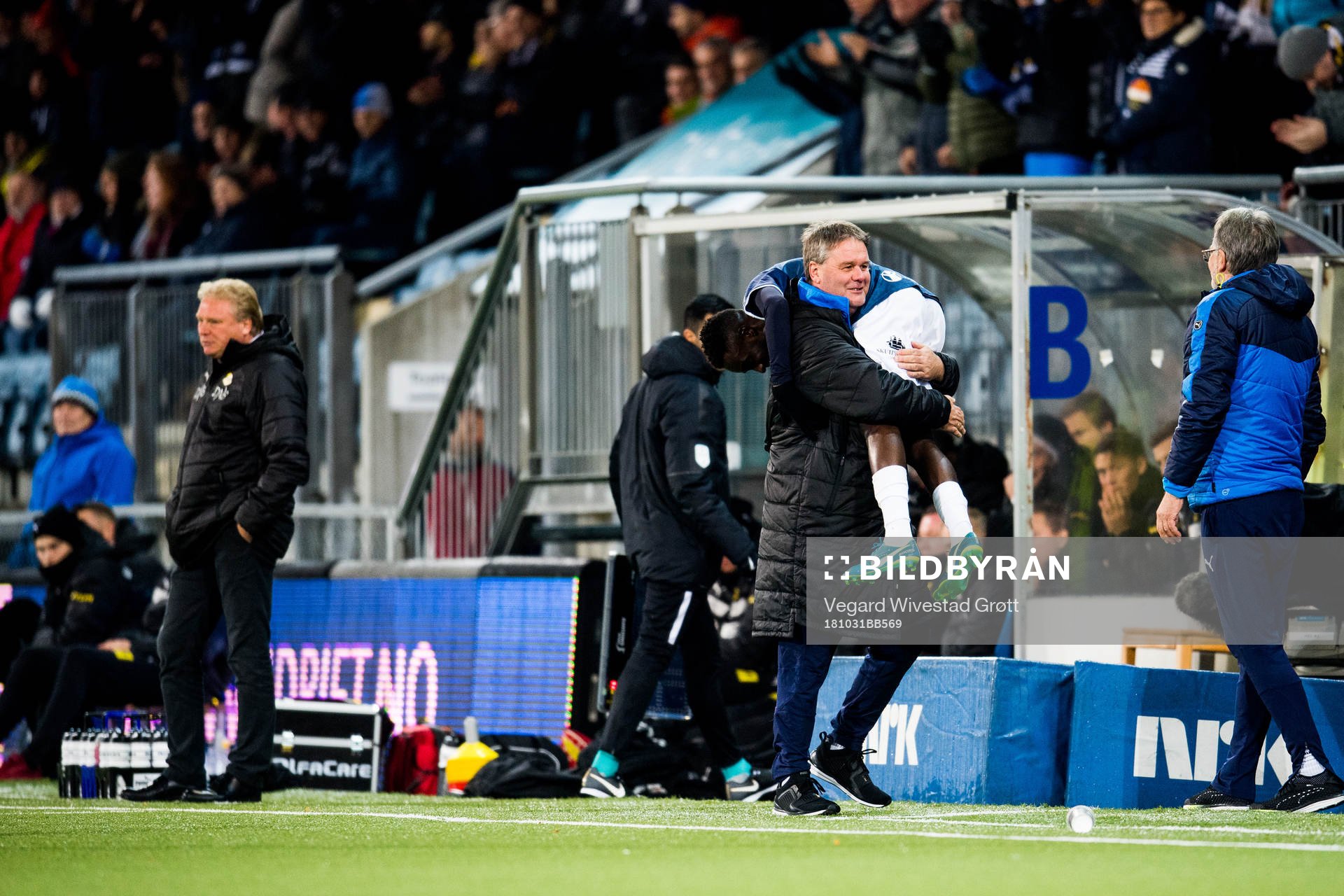Bjørn Petter Ingebretsen, head coach of Strømsgodset, and