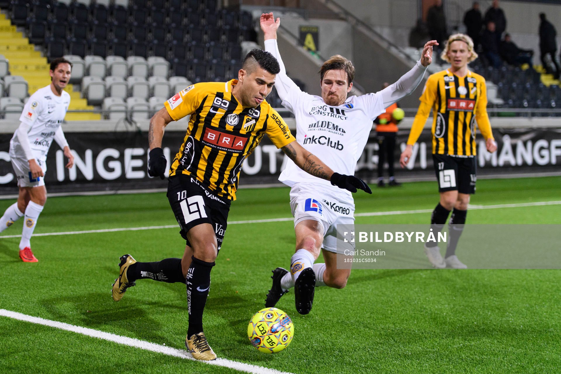 Häckens Paulinho och Sirius Jesper Arvidsson