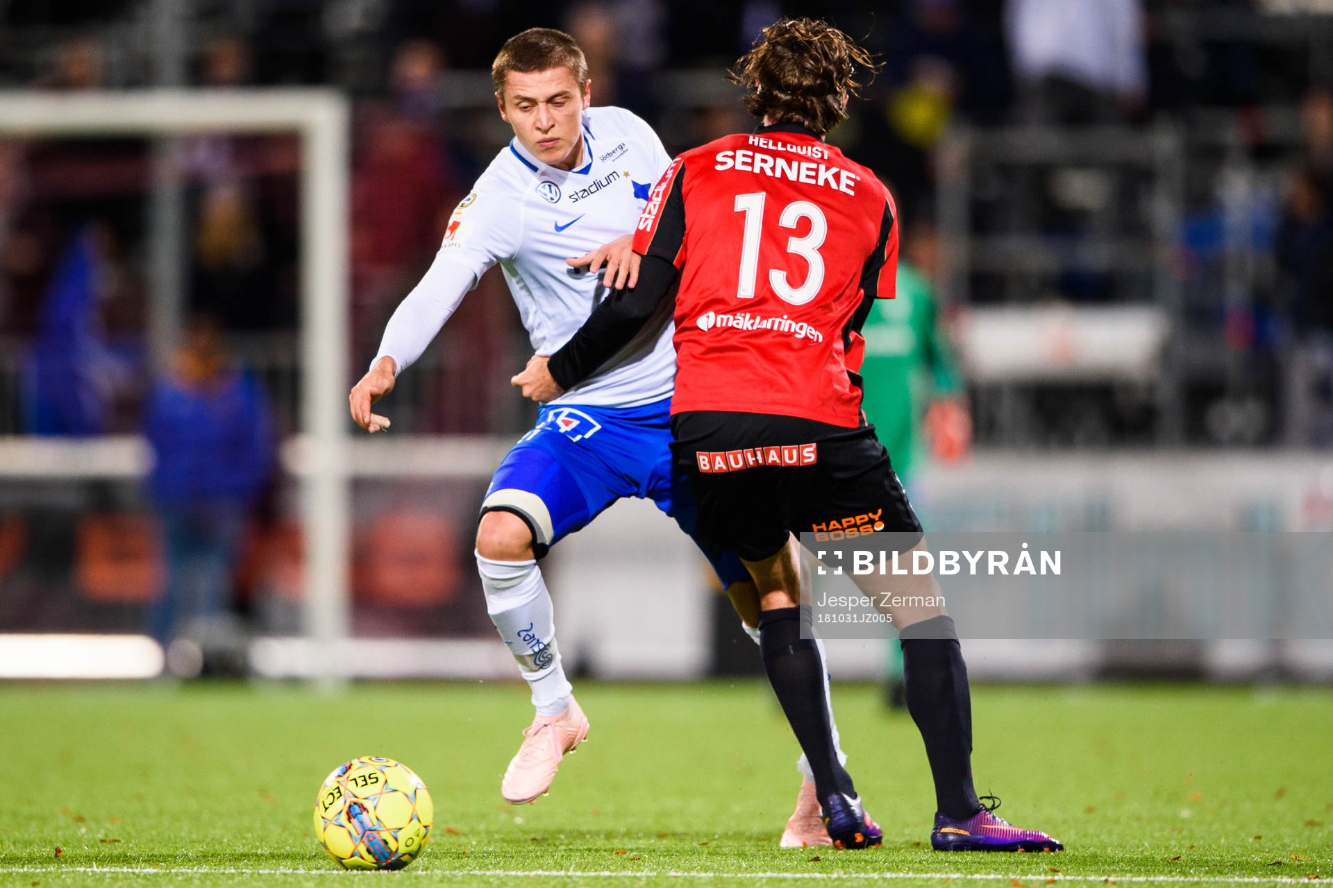 Norrköpings Simon Thern och Brommapojkarnas Philip