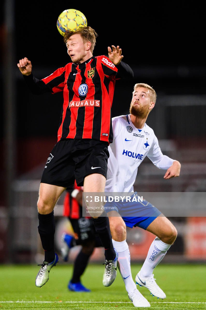 Brommapojkarnas Tim Söderström och Norrköpings Simon