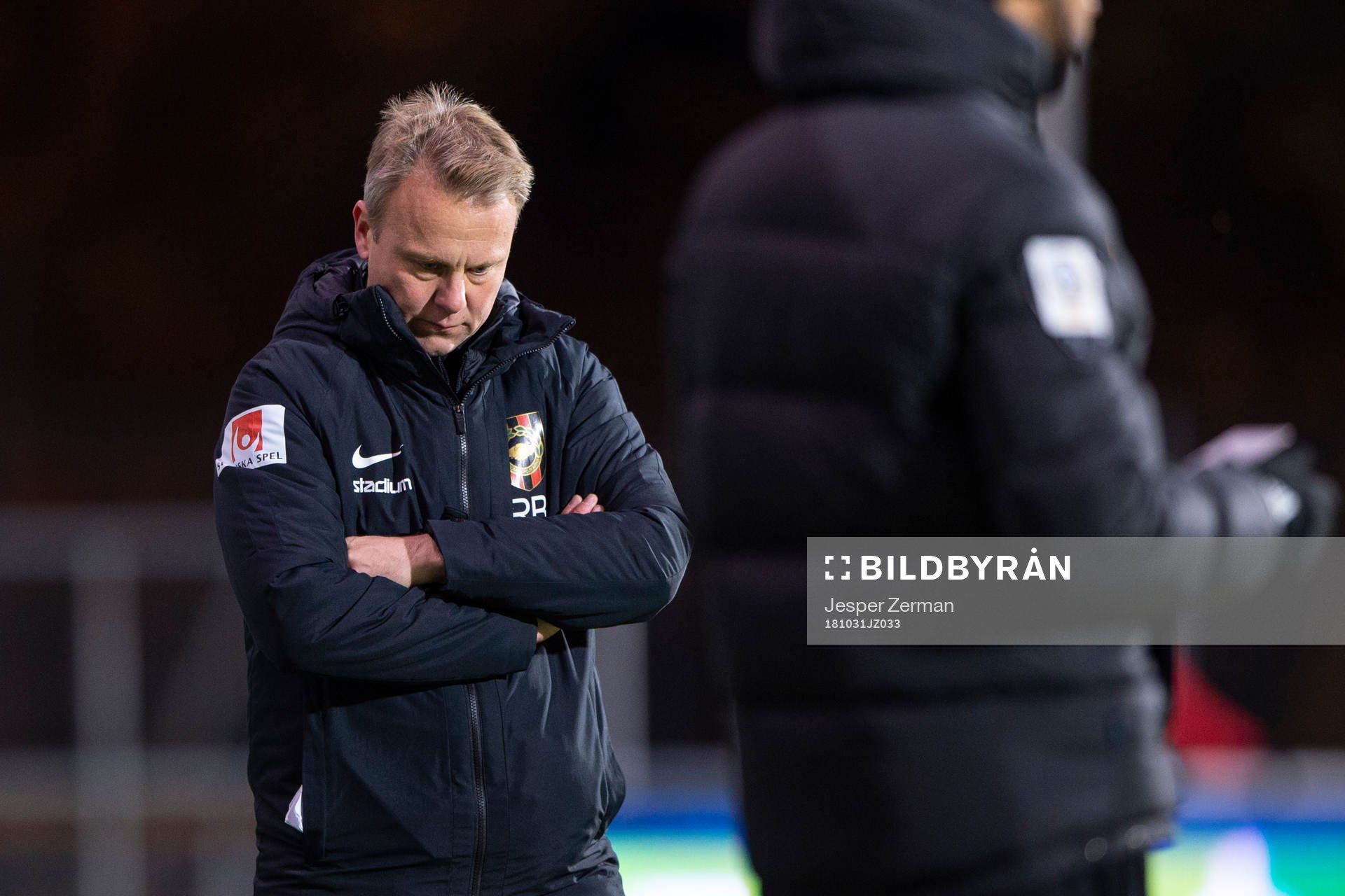 Brommapojkarnas tränare Roberth Björknesjö
