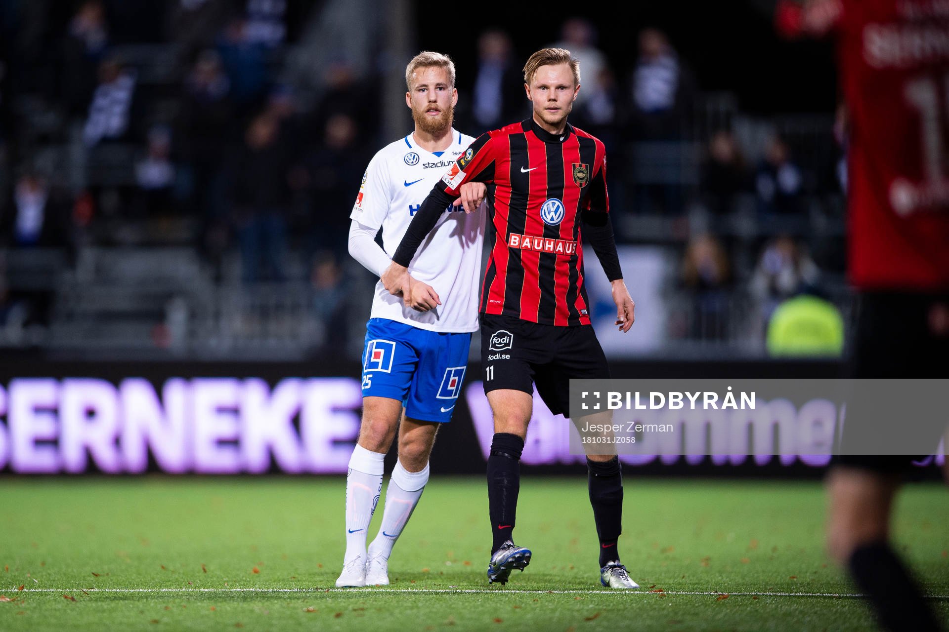 Norrköpings Filip Dagerstål och Tim Söderström