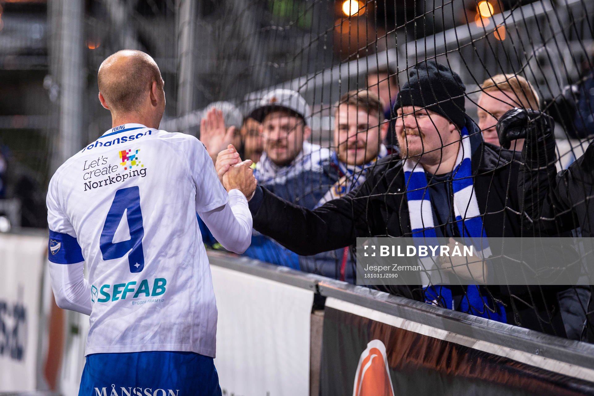 Norrköpings Andreas Johansson jublar
