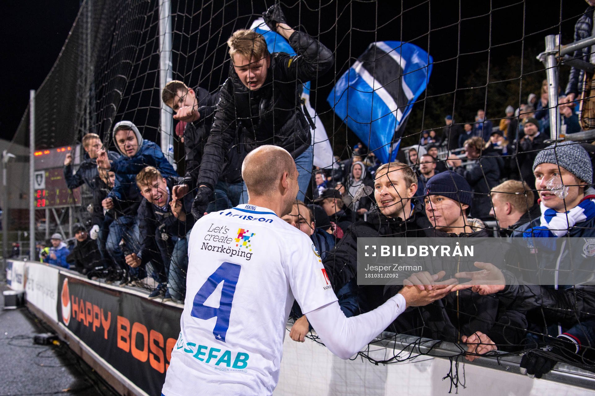 Norrköpings Andreas Johansson jublar