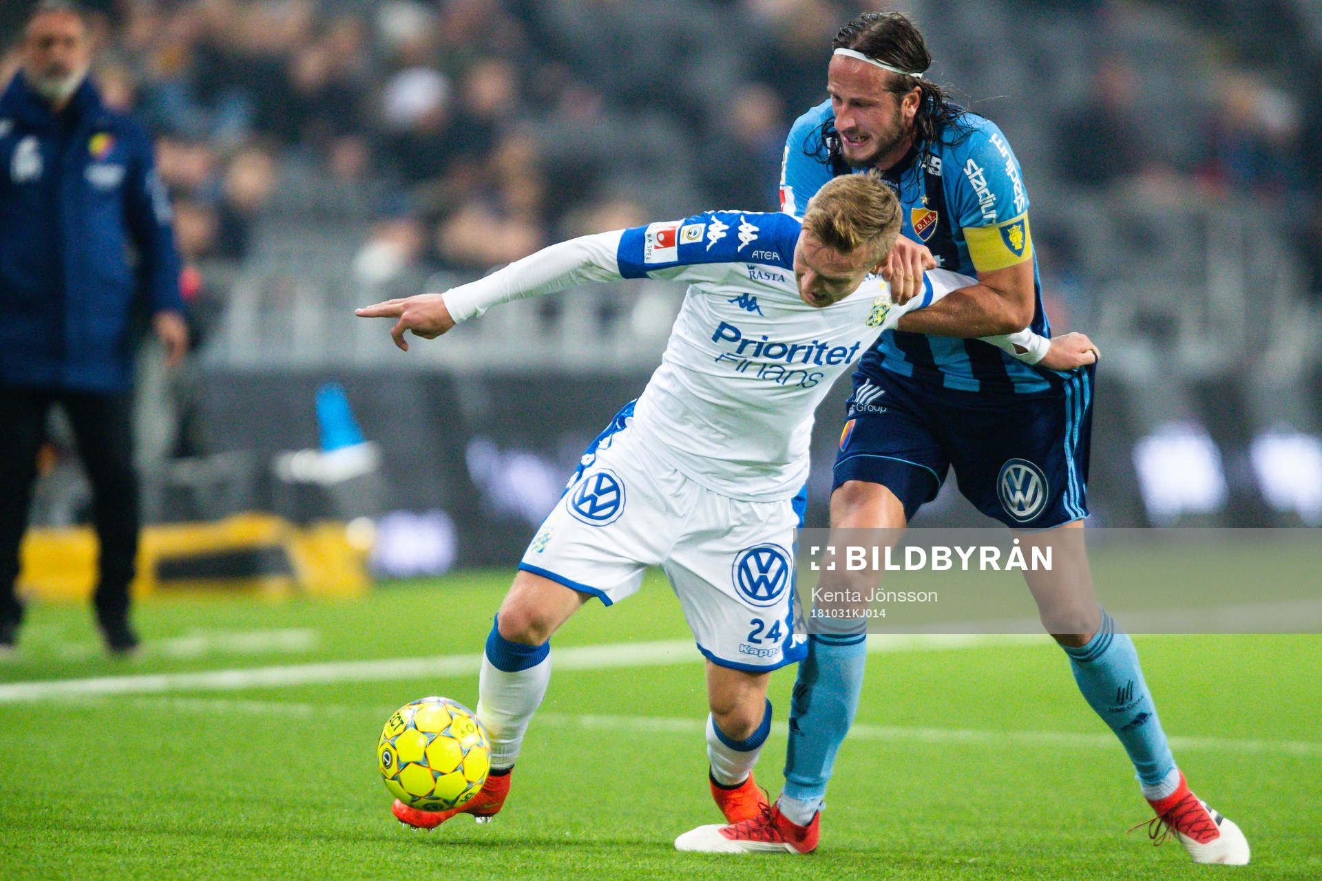 IFK Göteborgs Sebastian Ohlsson och Djurgårdens Jonas