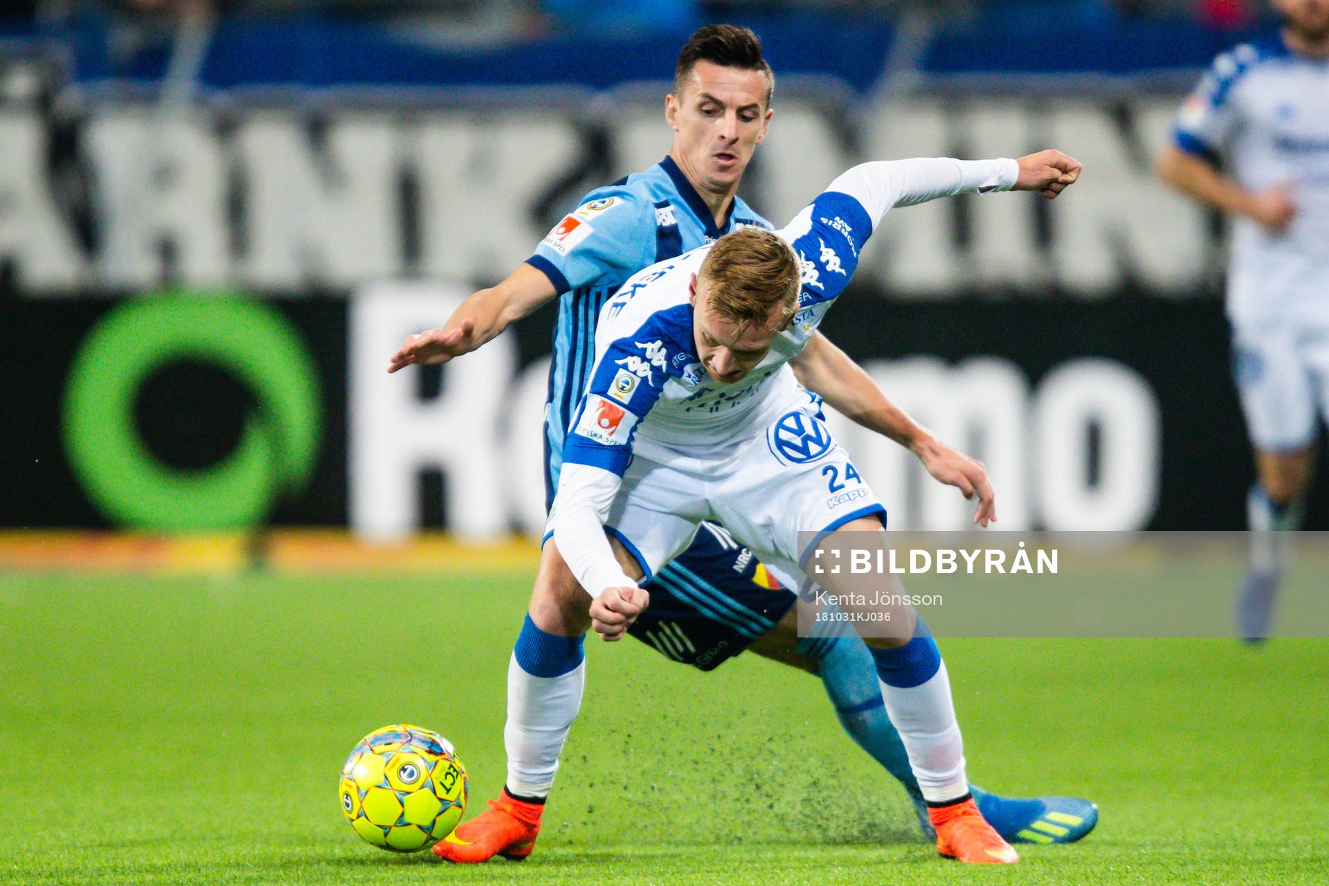 Djurgårdens Haris Radetinac och IFK Göteborgs Sebastian