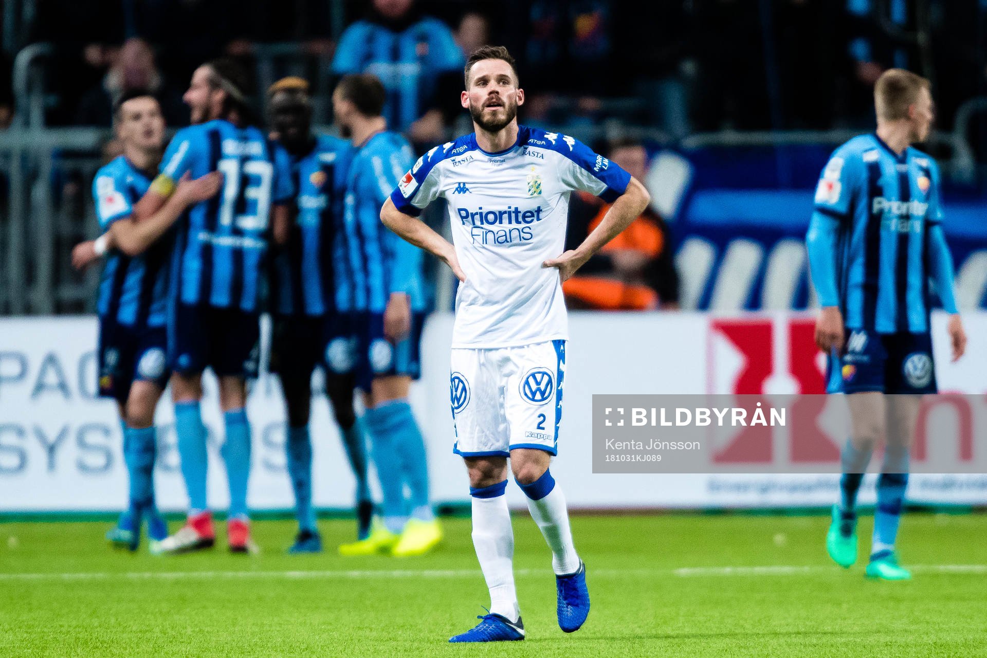 IFK Göteborgs Emil Salomonsson deppar