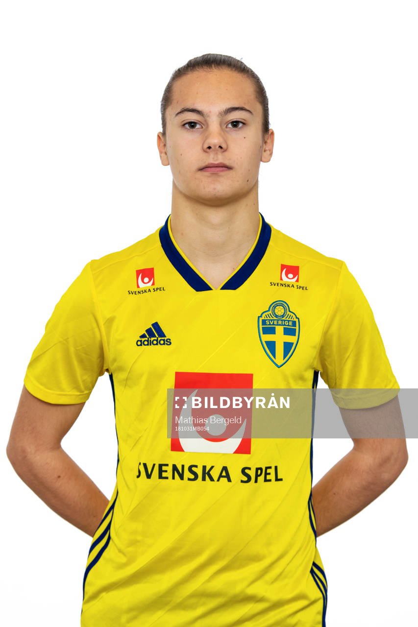Samuel Uddenberg-Edgren i Sveriges P19-landslag i futsal