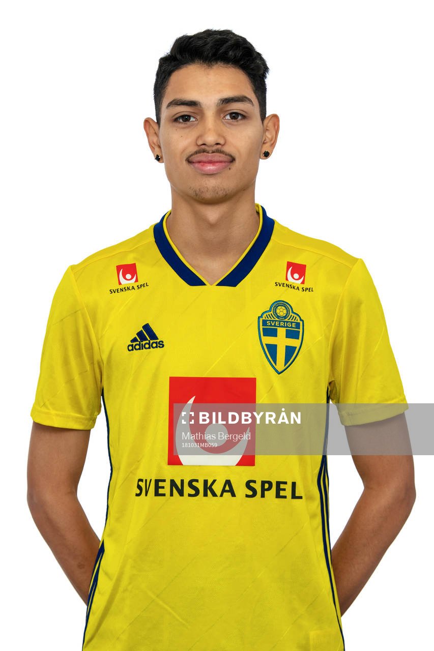 Alejandro Torres i Sveriges P19-landslag i futsal