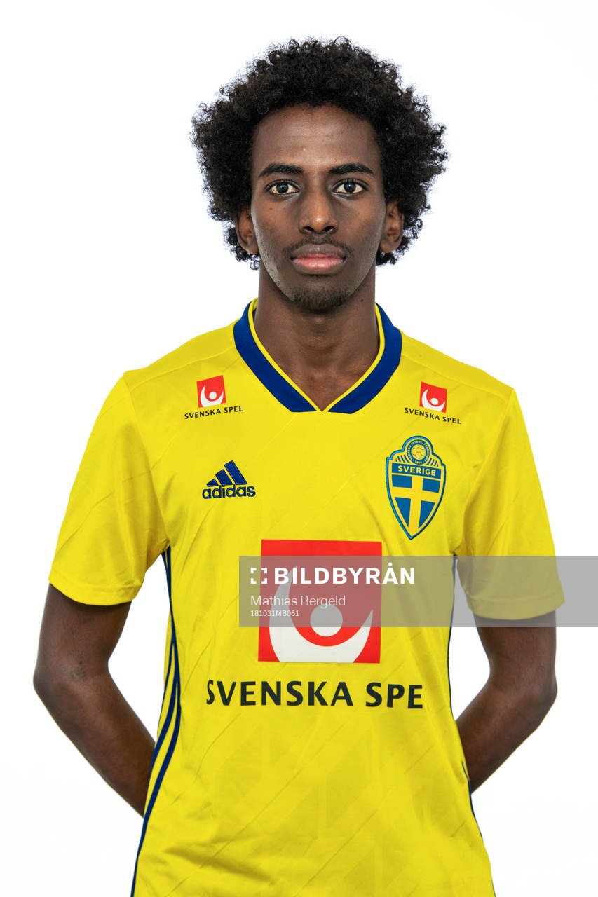 Suheyb Osman i Sveriges P19-landslag i futsal