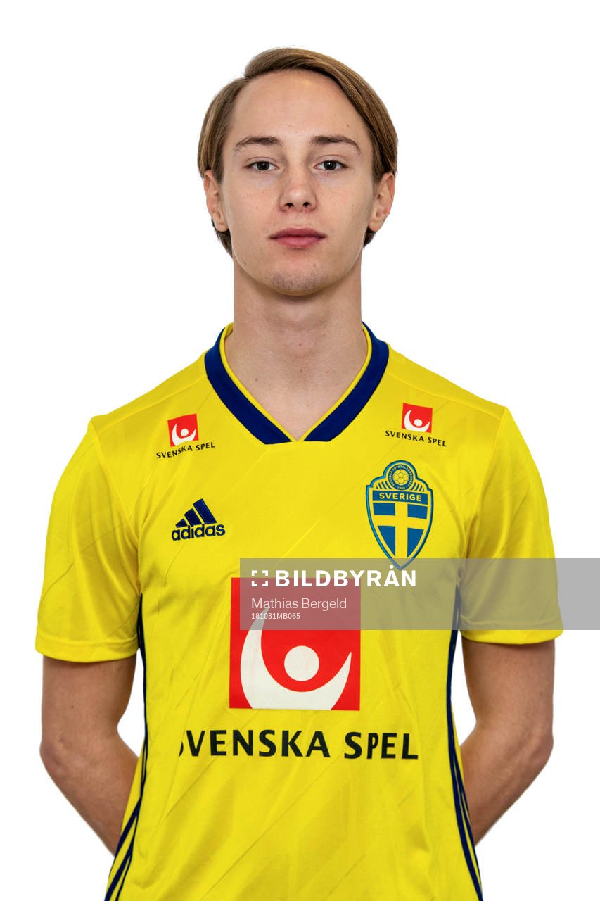 Alfred Hämäläinen i Sveriges P19-landslag i futsal