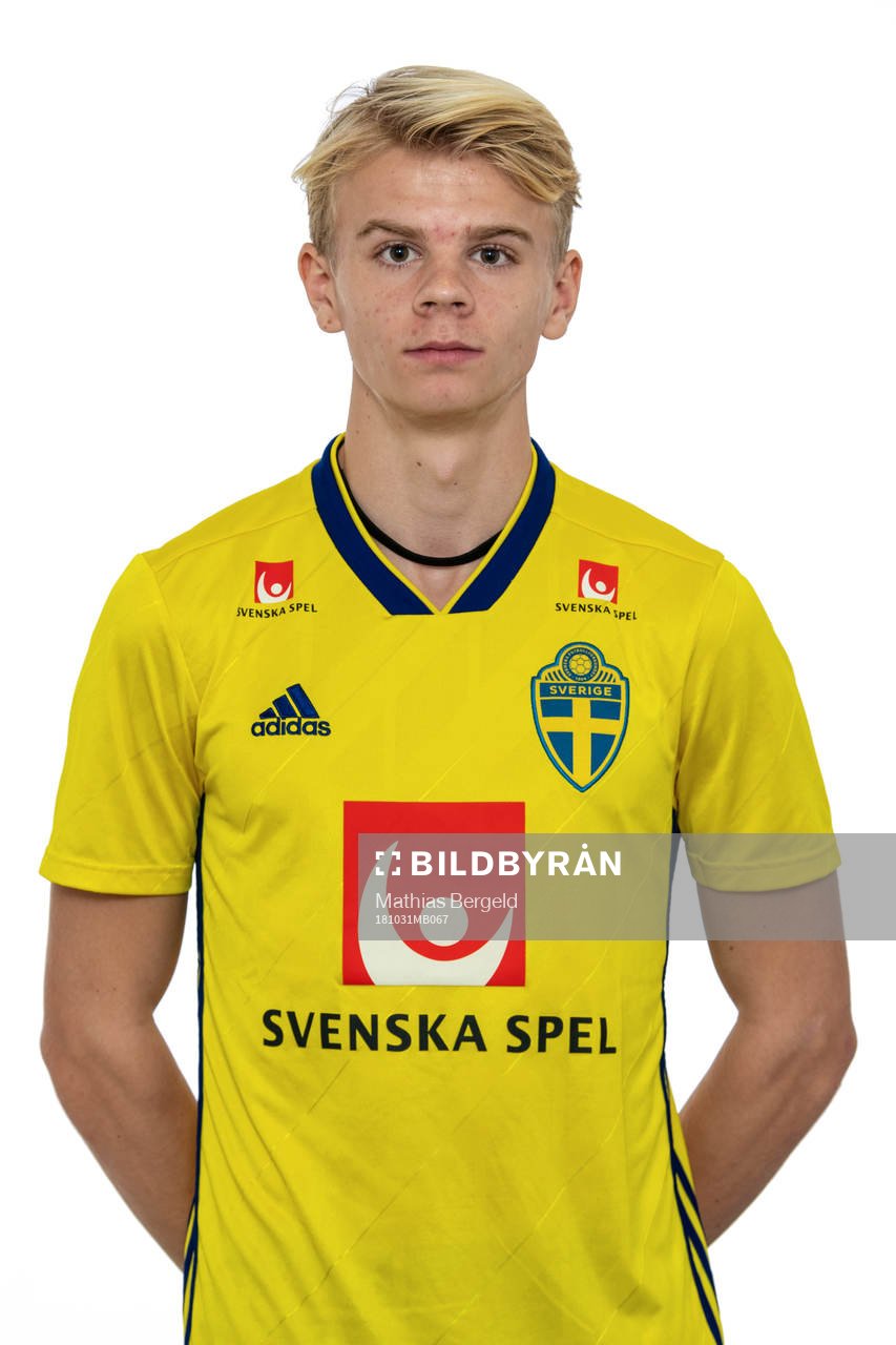 Viktor Söderstrand i Sveriges P19-landslag i futsal