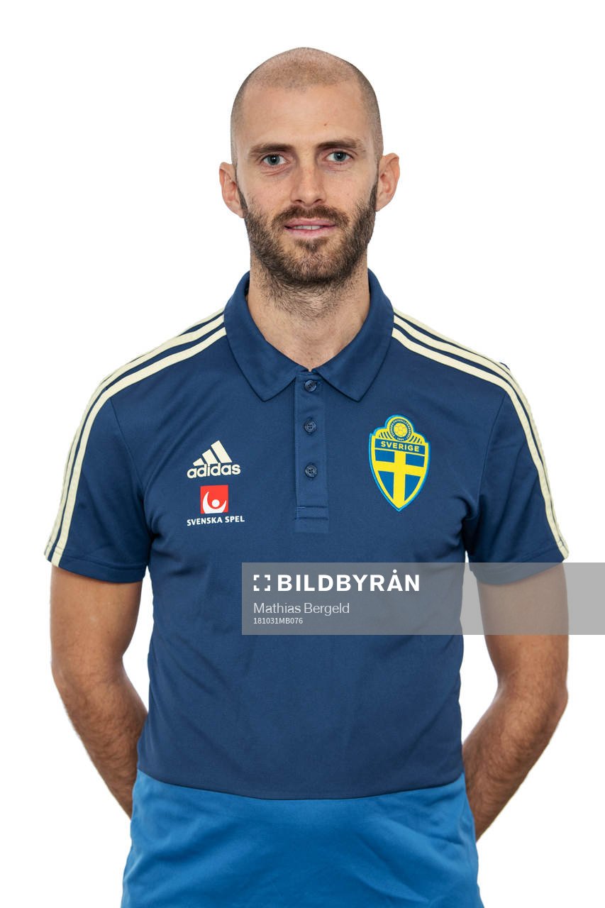 Anders Magnusson, assisterande förbundskapten, i Sveriges P19-landslag i futsal poserar för ett porträtt den 31 oktober 2018 i Göteborg.
