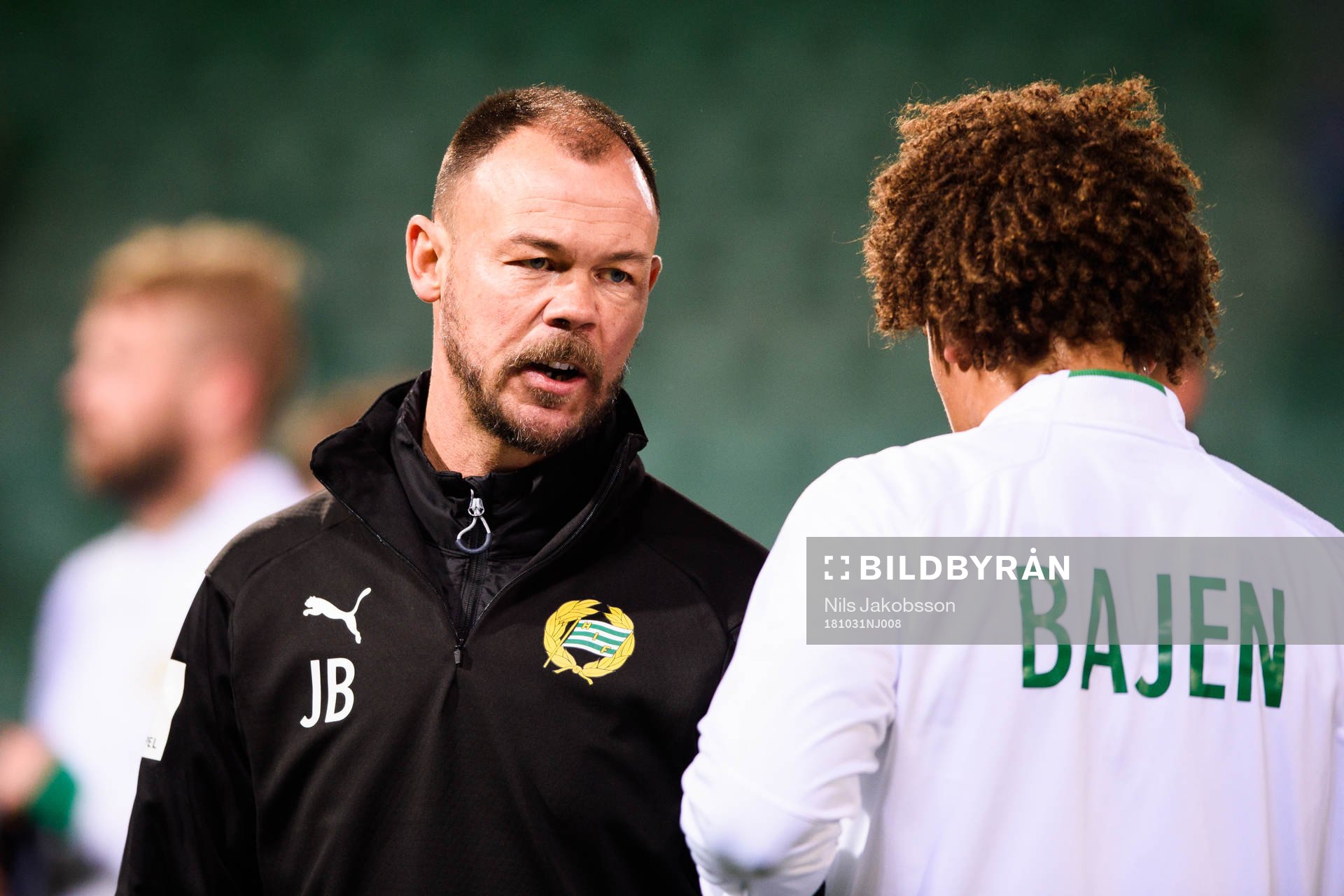 Hammarbys assisterande tränare Joachim Björklund