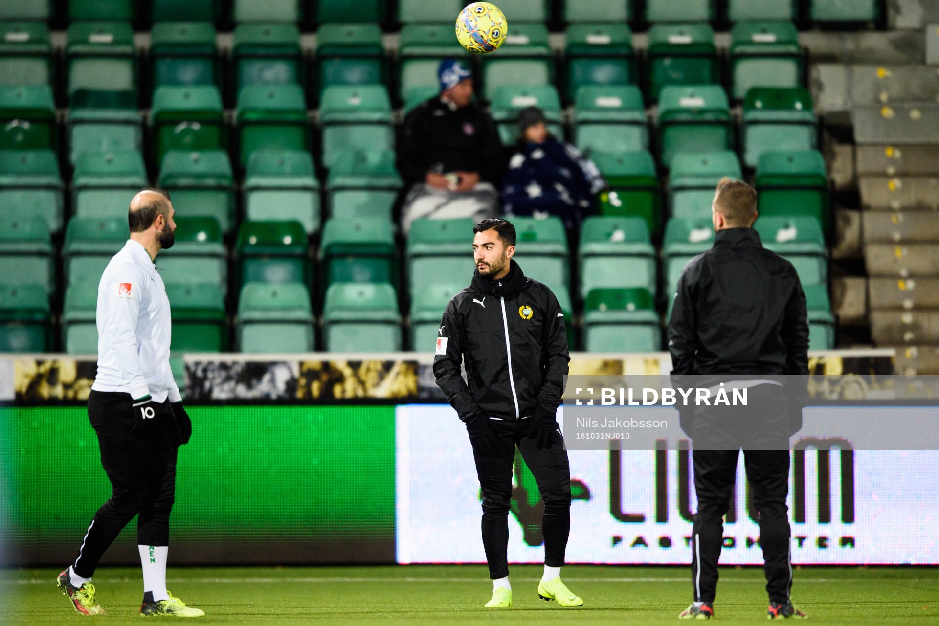 Hammarbys Kennedy Bakircioglu och Hammarbys Jiloan Hamad