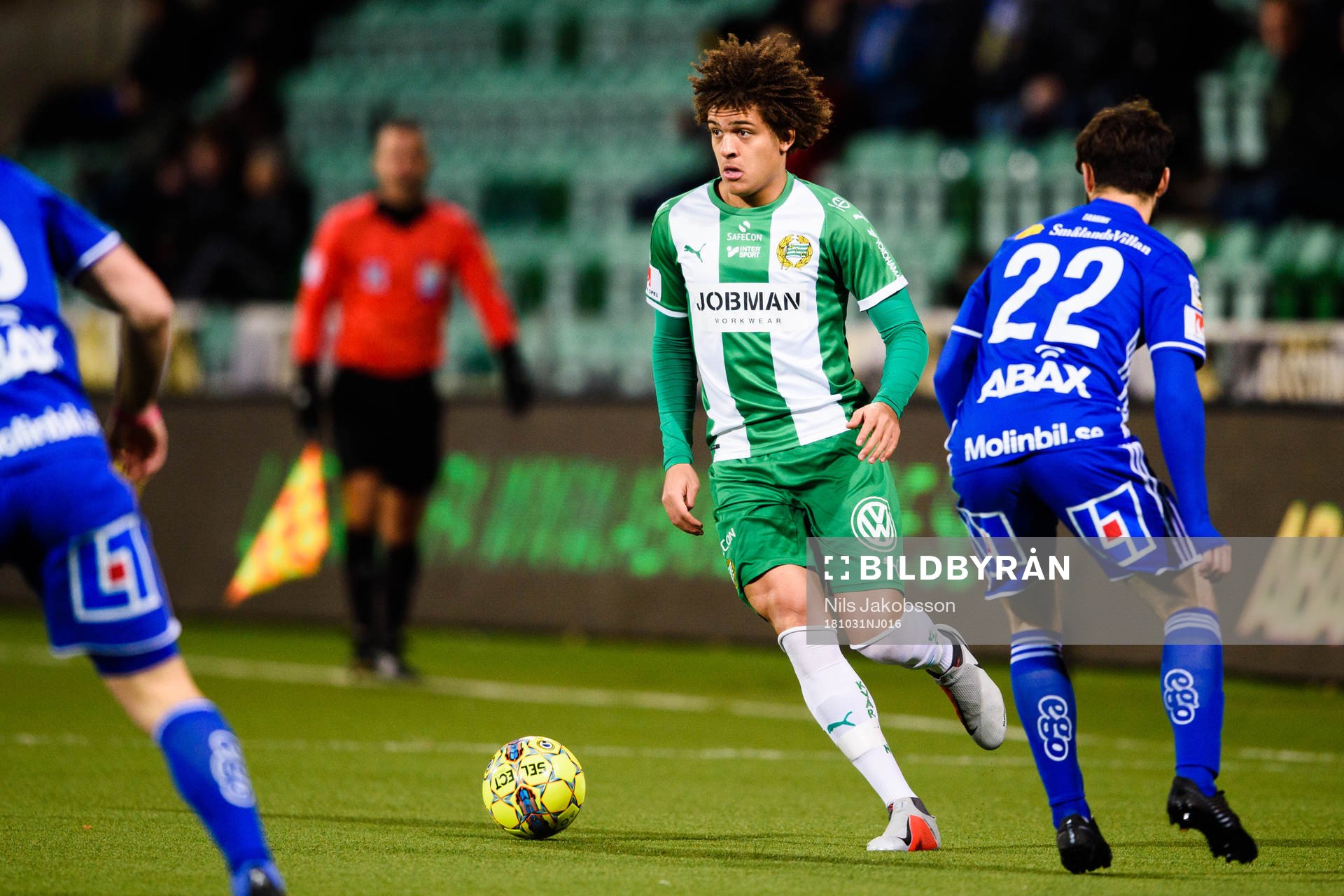 Hammarbys Neto Borges och Sundsvalls Jonathan Tamimi Syberg