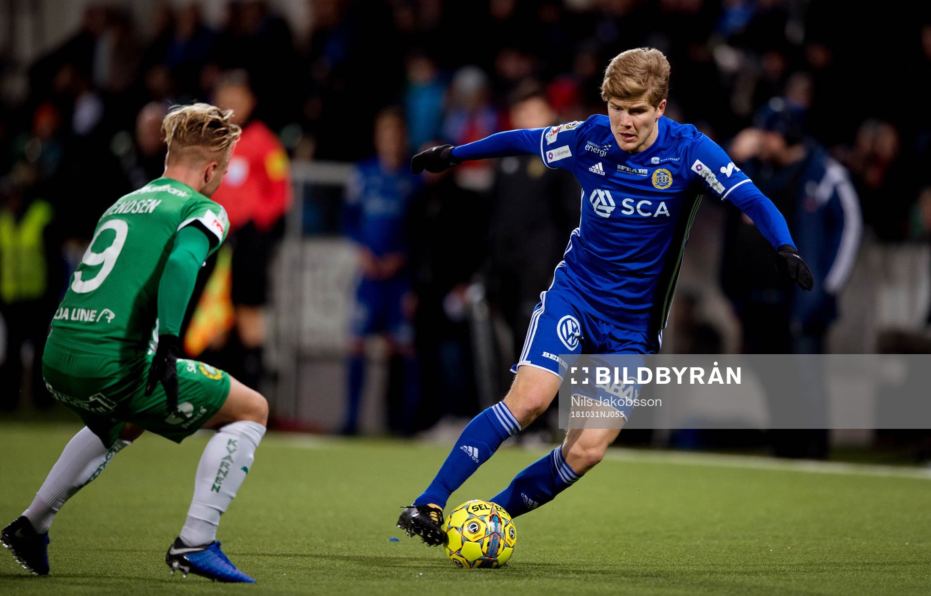 Hammarbys Sander Svendsen och Sundsvalls Oliver Berg