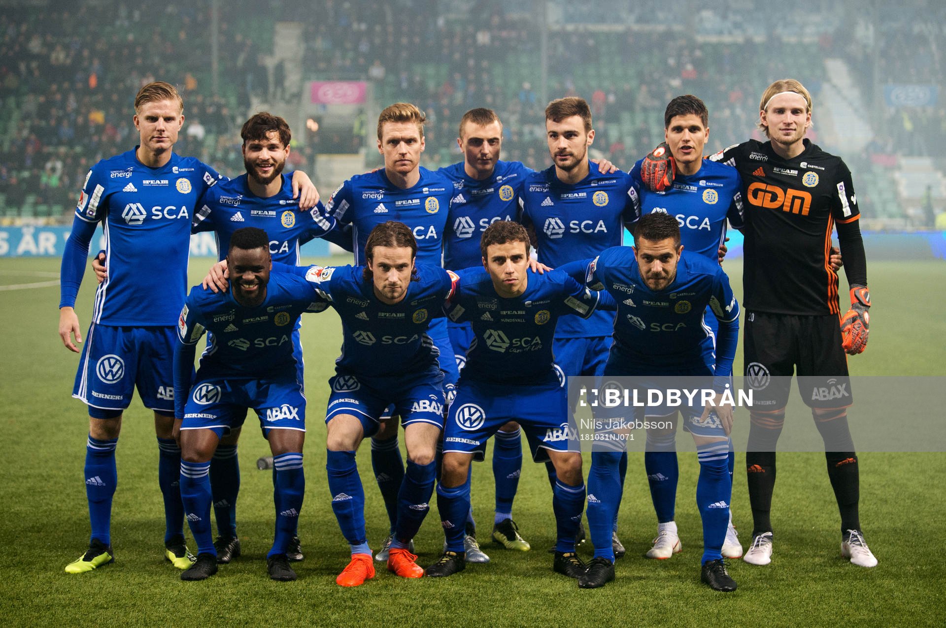 Sundsvalls startelva bakre raden, Eric Björkander,
