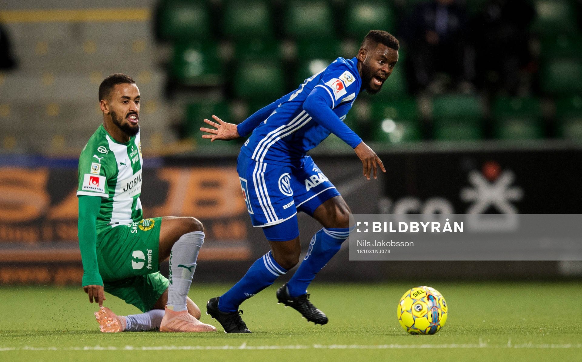 Hammarbys Junes Barny och Sundsvalls Maic Sema