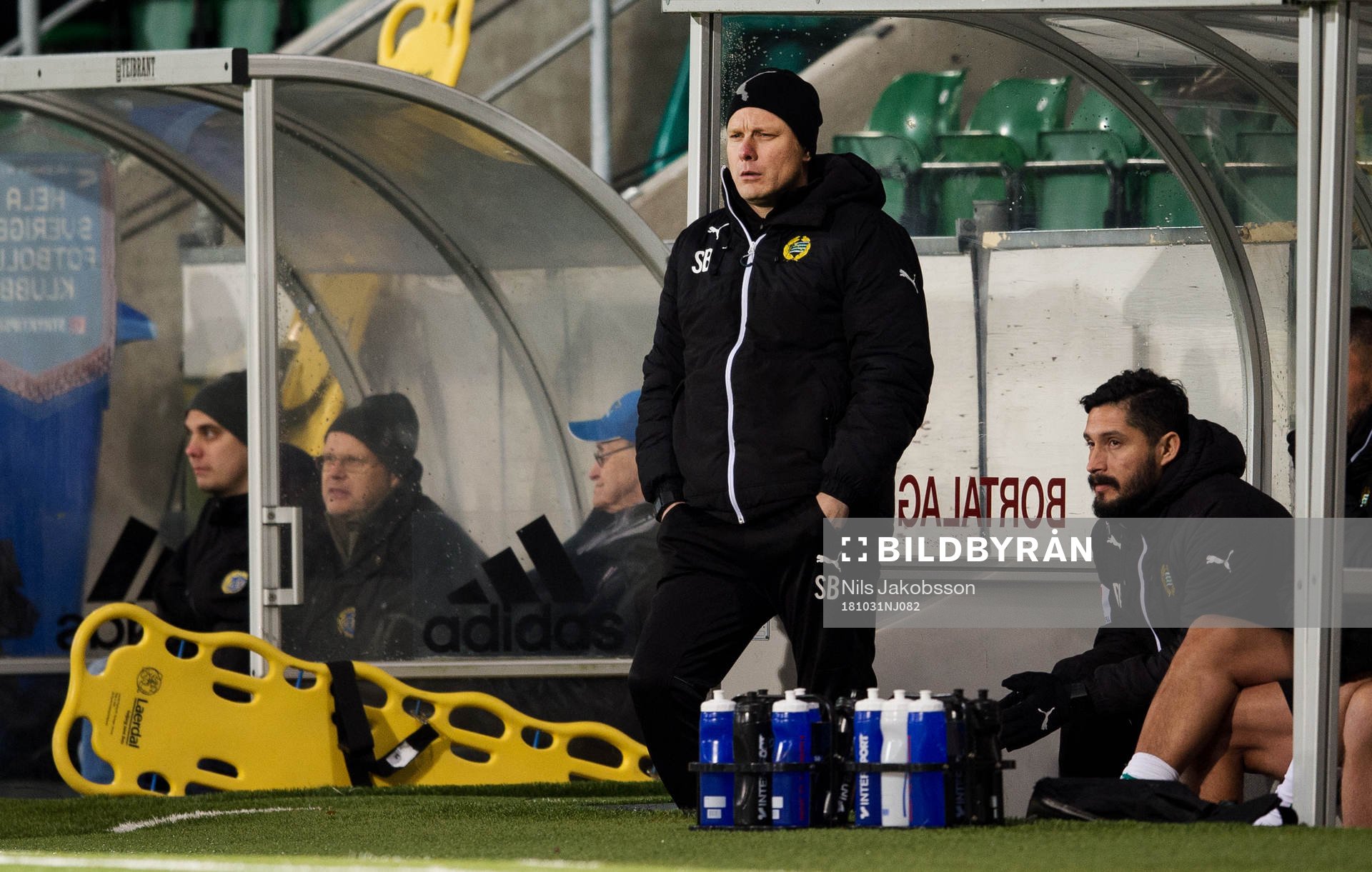 Hammarbys tränare Stefan Billborn