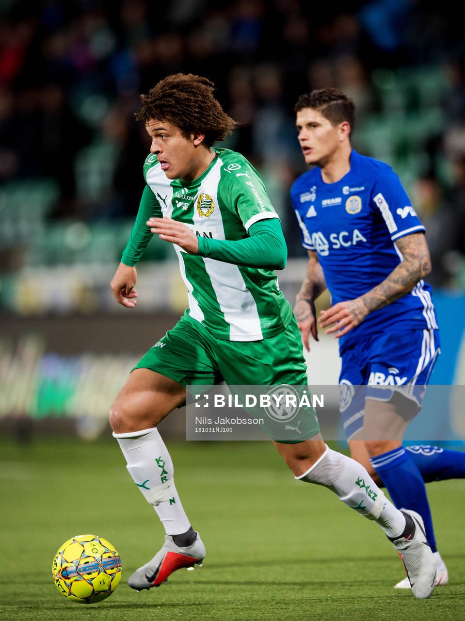 Hammarbys Neto Borges och Sundsvalls David Batanero