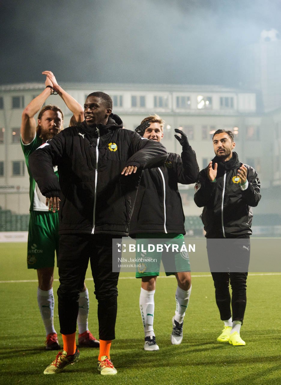 Hammarbys målvakt Edrisa Bojang