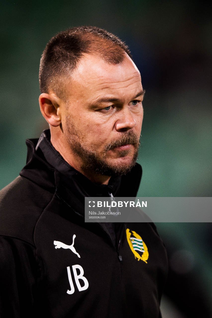 Hammarbys assisterande tränare Joachim Björklund