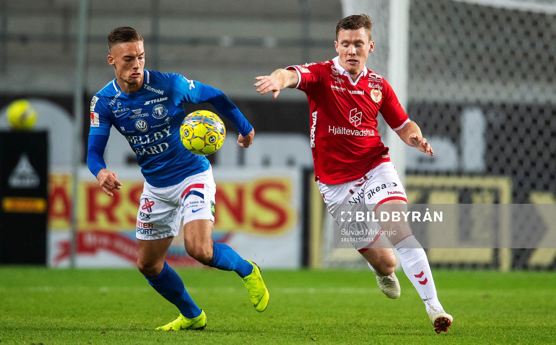 Kalmars Victor Agardius och Trelleborgs Felix Hörberg
