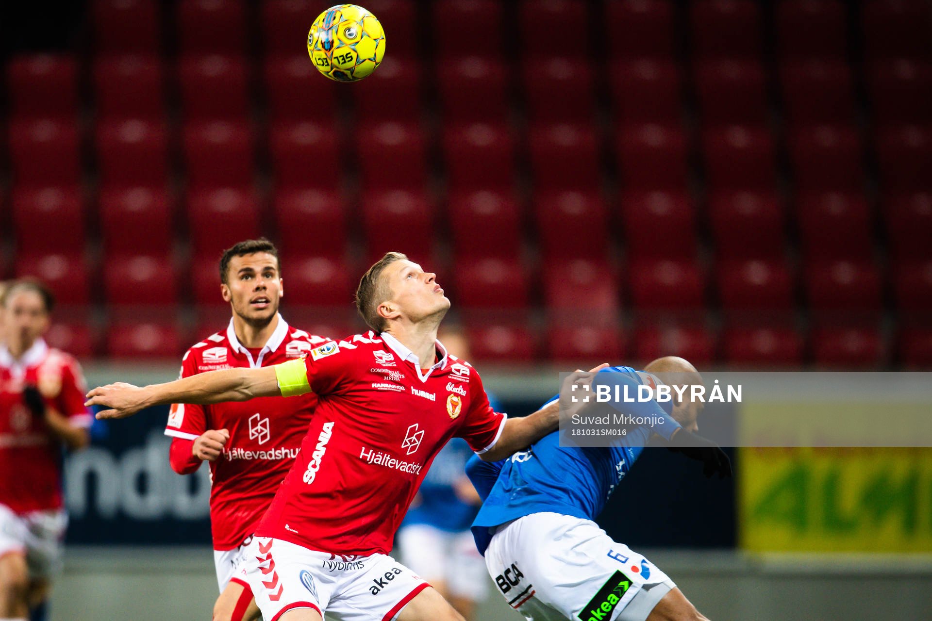 Kalmars Viktor Elm och Trelleborgs Salif Camara Jönsson