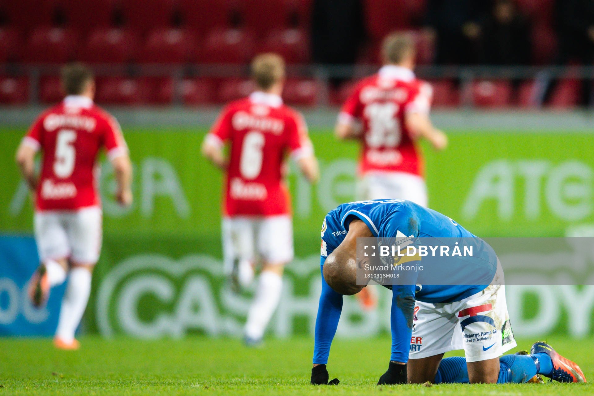 Trelleborgs Salif Camara Jönsson deppar