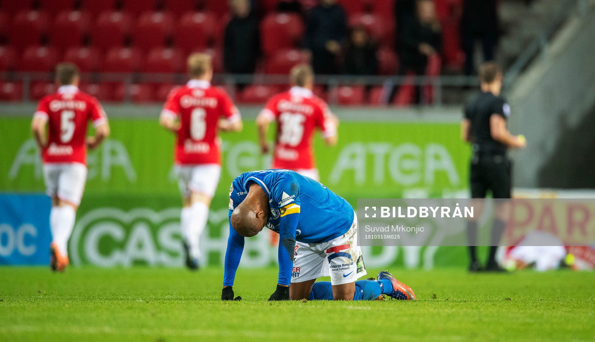 Trelleborgs Salif Camara Jönsson deppar