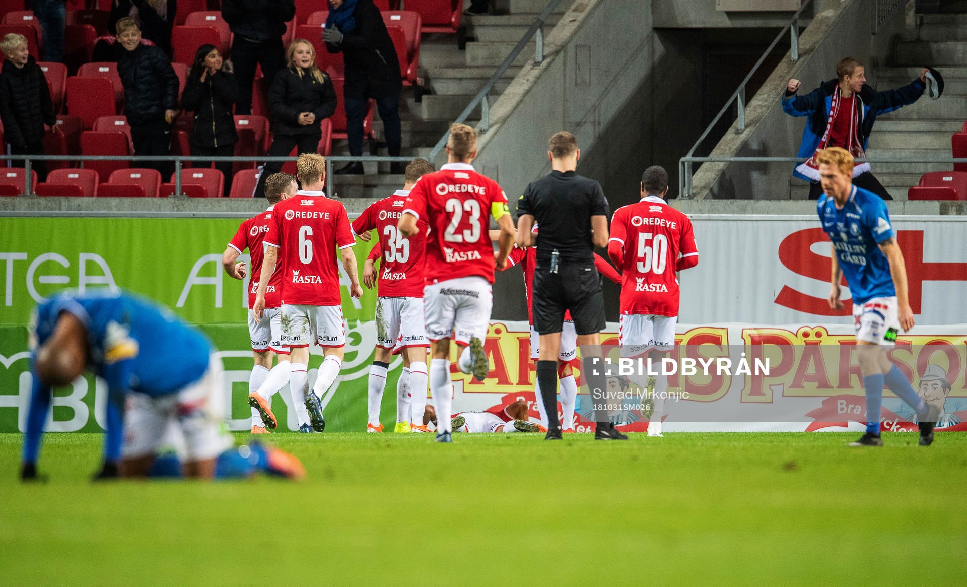 Trelleborgspelarna deppar