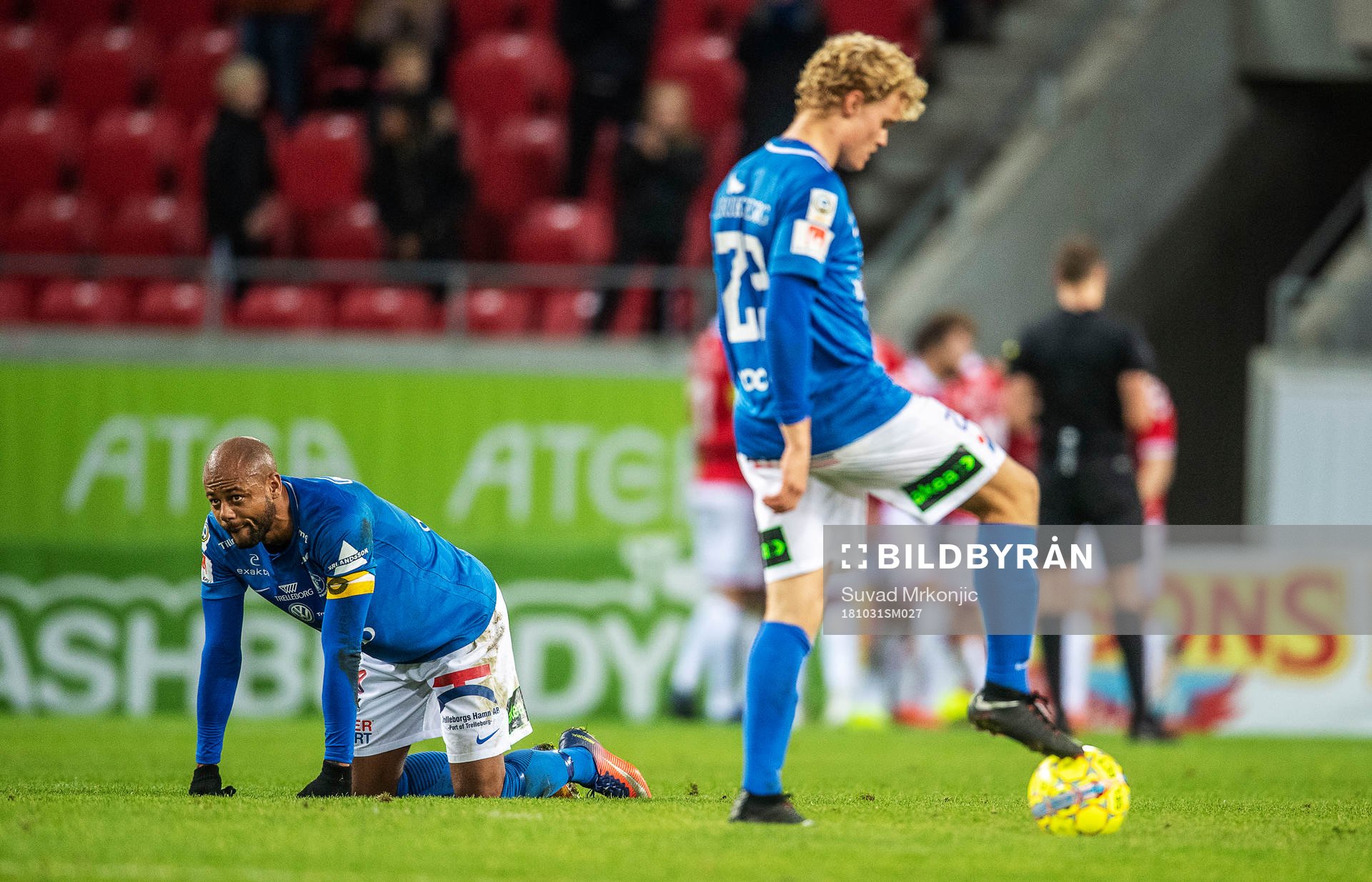 Trelleborgs Salif Camara Jönsson och Freddie Brorsson