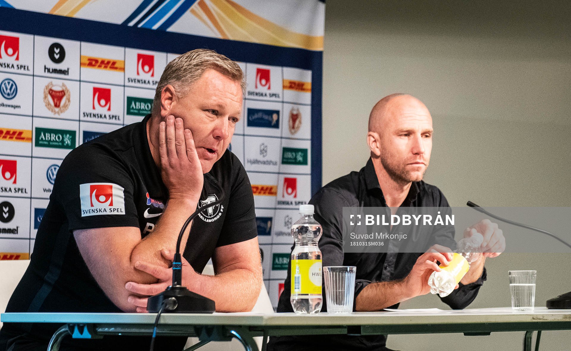 Trelleborgs tränare Patrick Winqvist och Kalmars