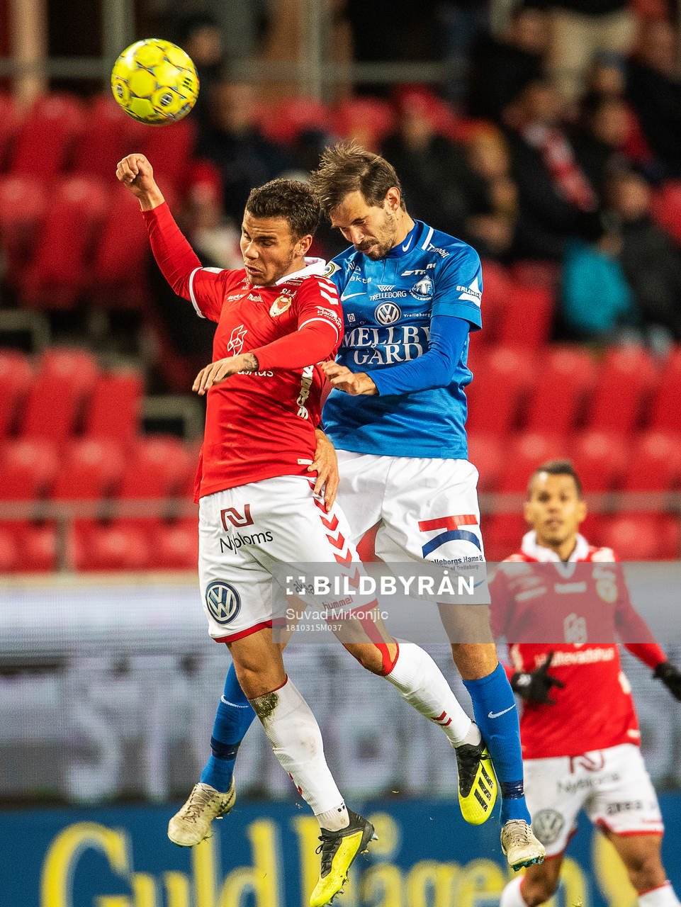 Kalmars Herman Hallberg och Trelleborgs Sebastian Ohlsson