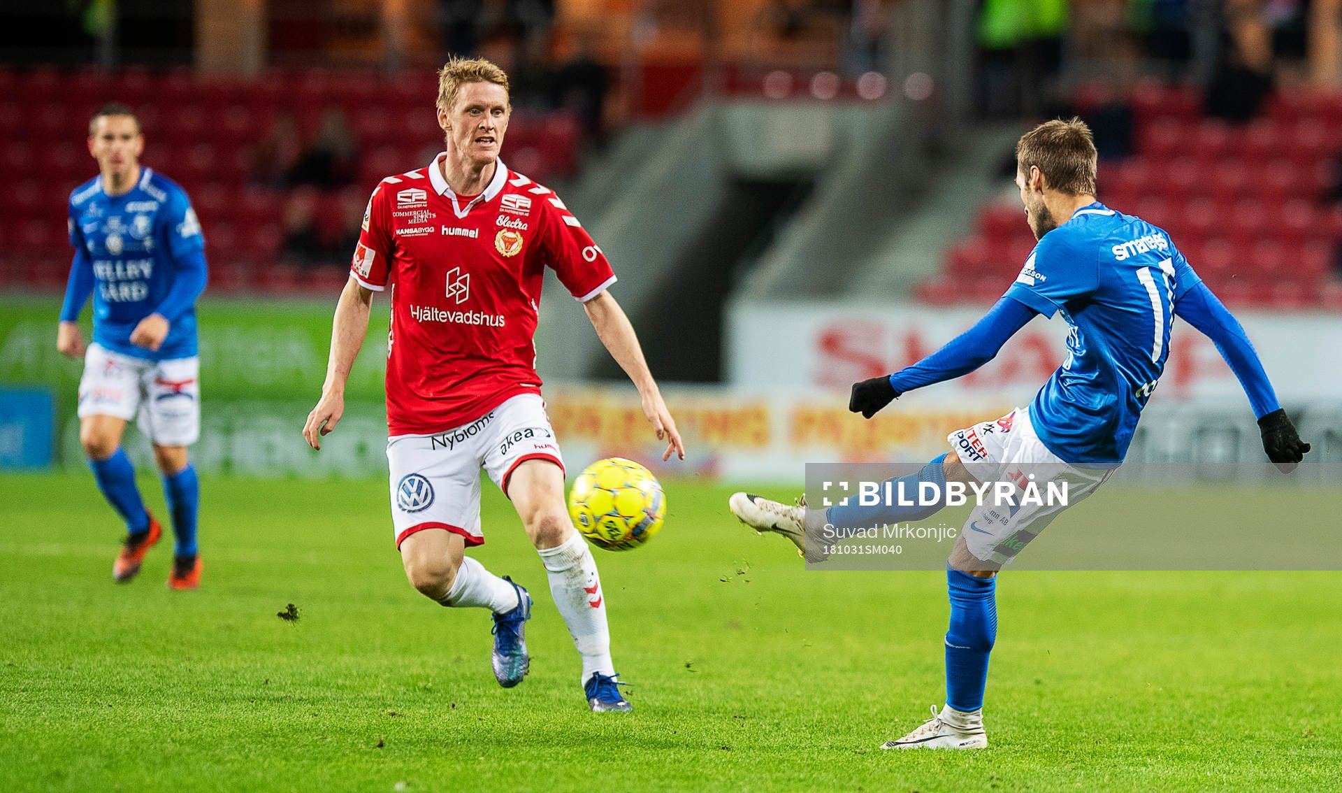 Trelleborgs Zoran Jovanovic och Kalmars Rasmus Elm
