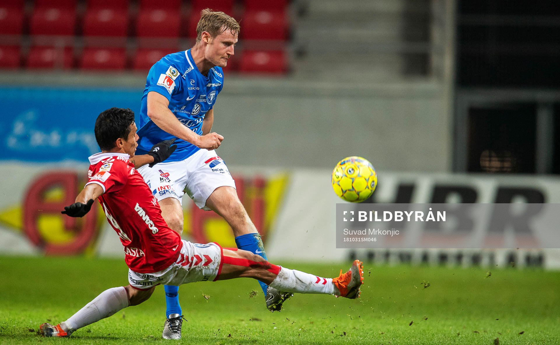 Kalmars Romário Pereira Sipião och Trelleborgs Anton