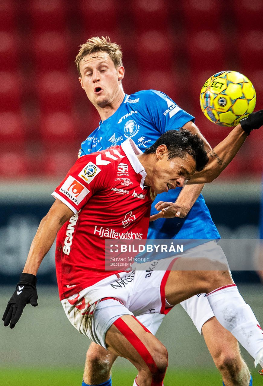 Kalmars Romário Pereira Sipião och Trelleborgs Anton