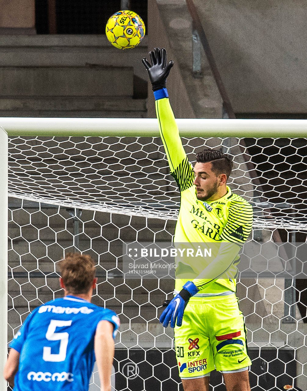 Trelleborgs målvakt Marko Johansson