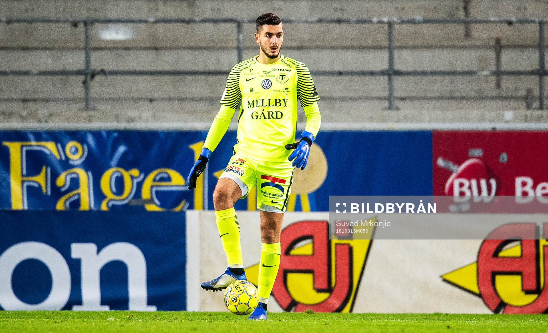 Trelleborgs målvakt Marko Johansson