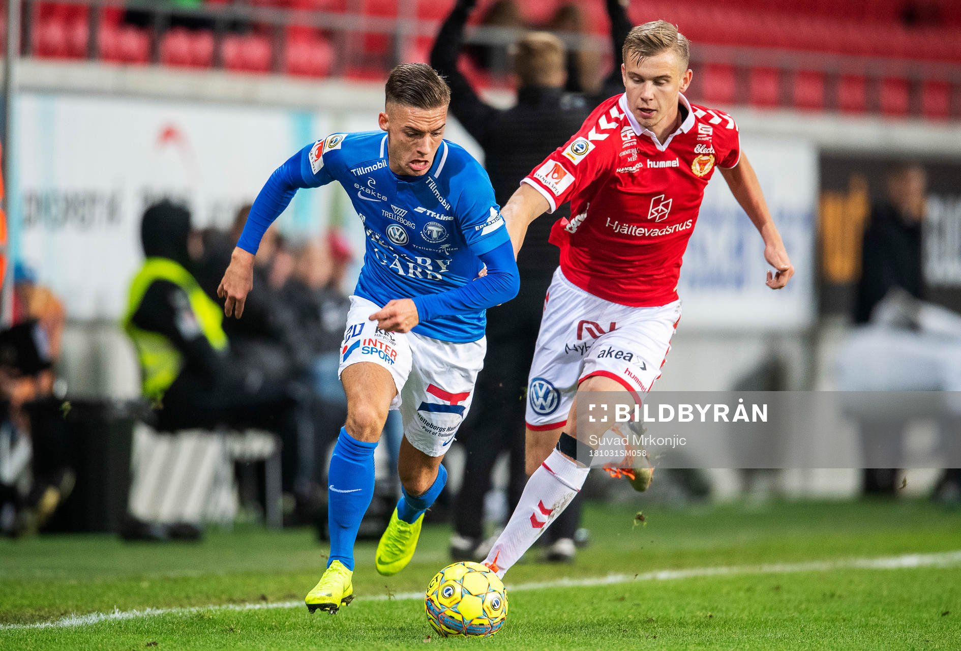 Kalmars Nils Fröling och Trelleborgs Felix Hörberg