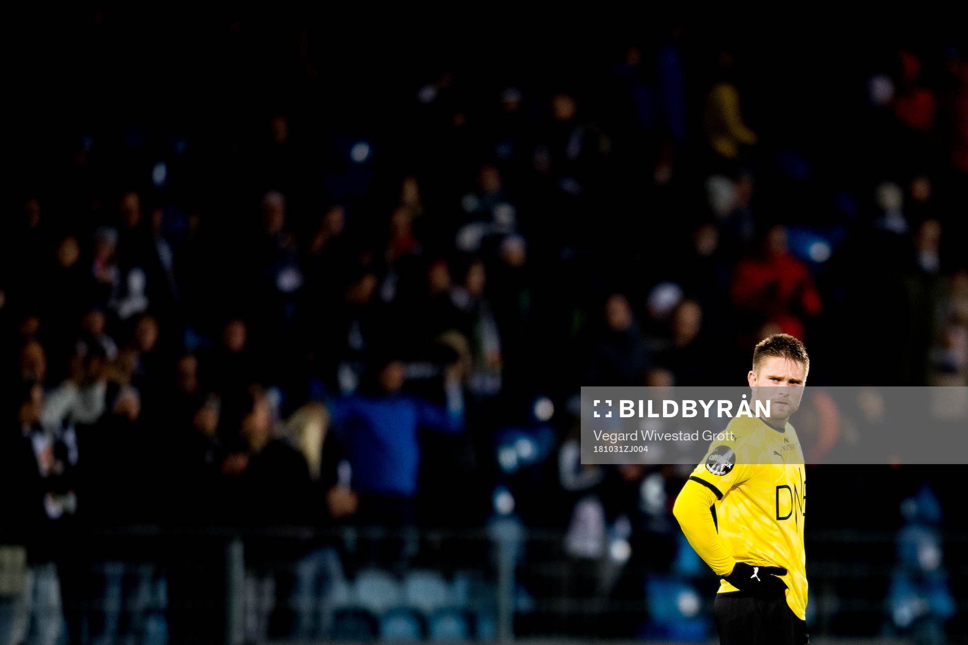 Marius Amundsen of Lillestrøm looks dejected