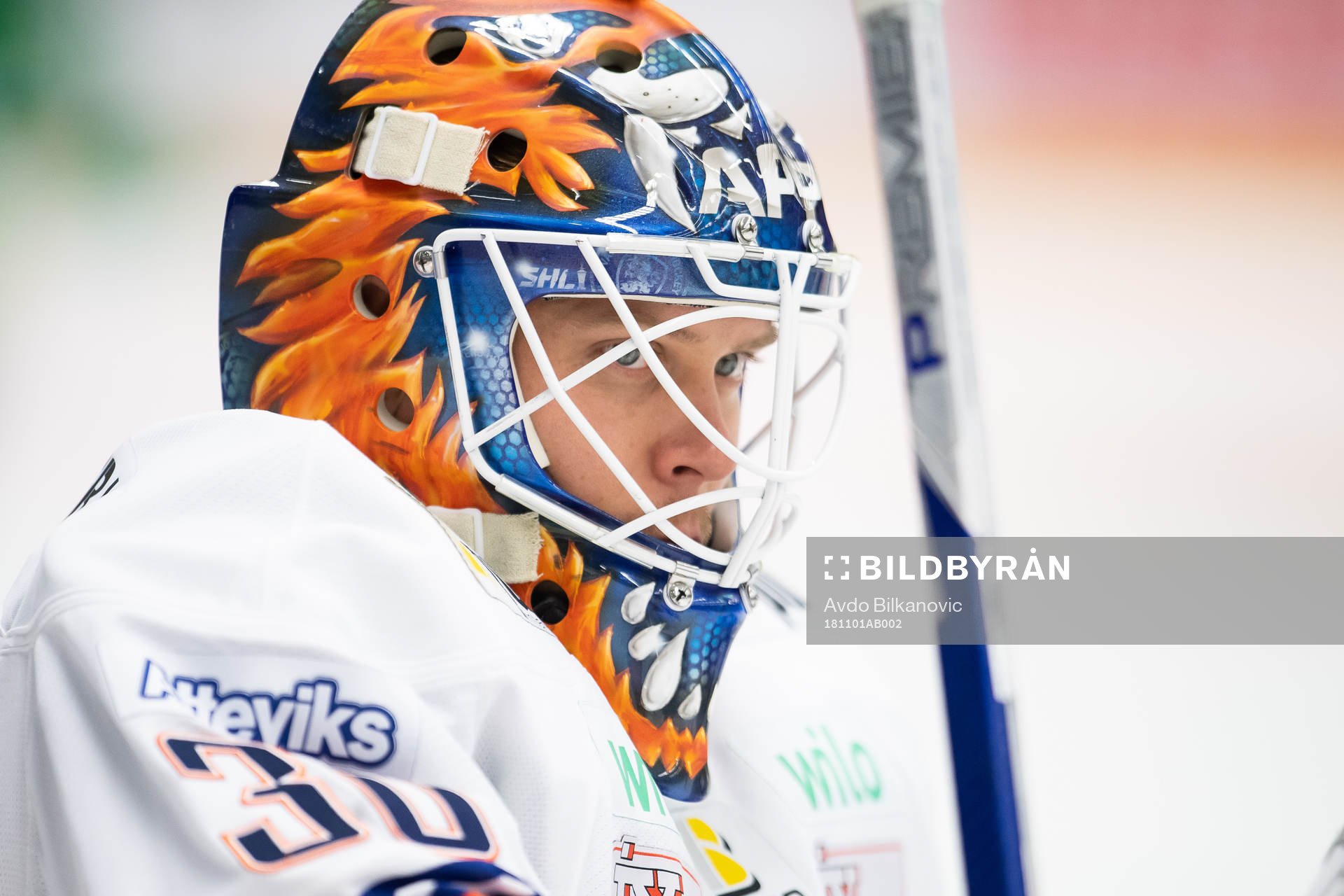 Växjös målvakt Viktor Fasth